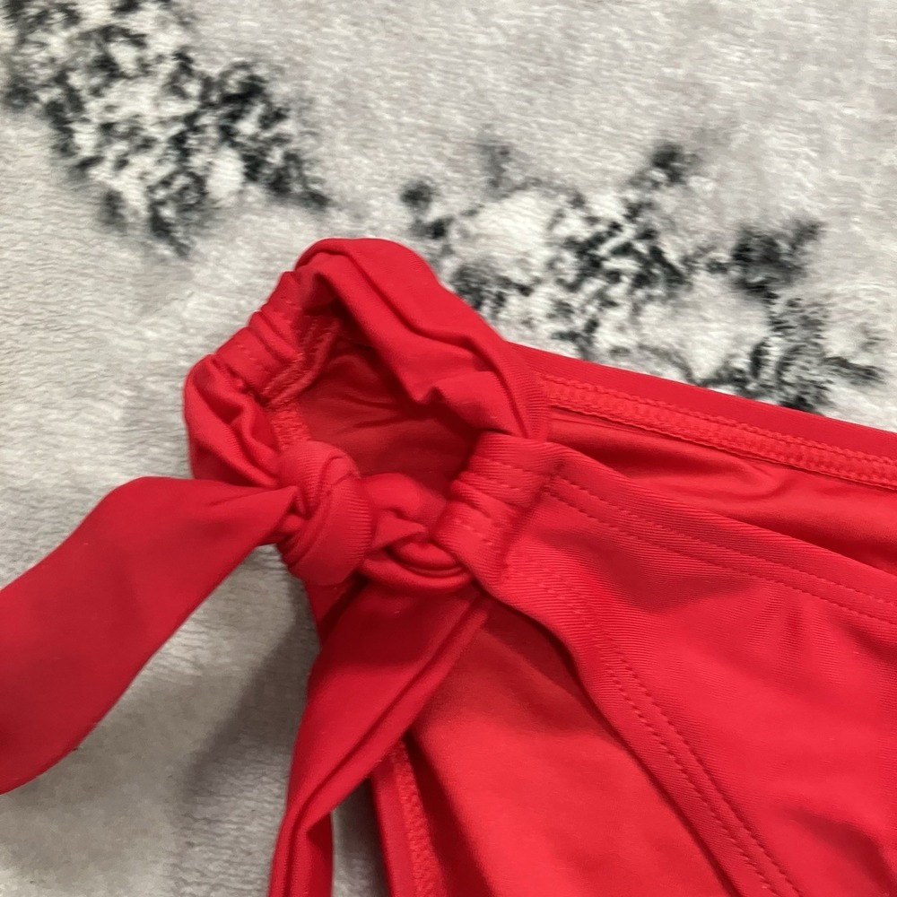 Caloyes Bikini Set Womens Size Large Red Underwire Tie Side Swim NWT - Picture 9 of 11